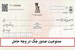 صدور چک حامل از فردا ممنوع شد