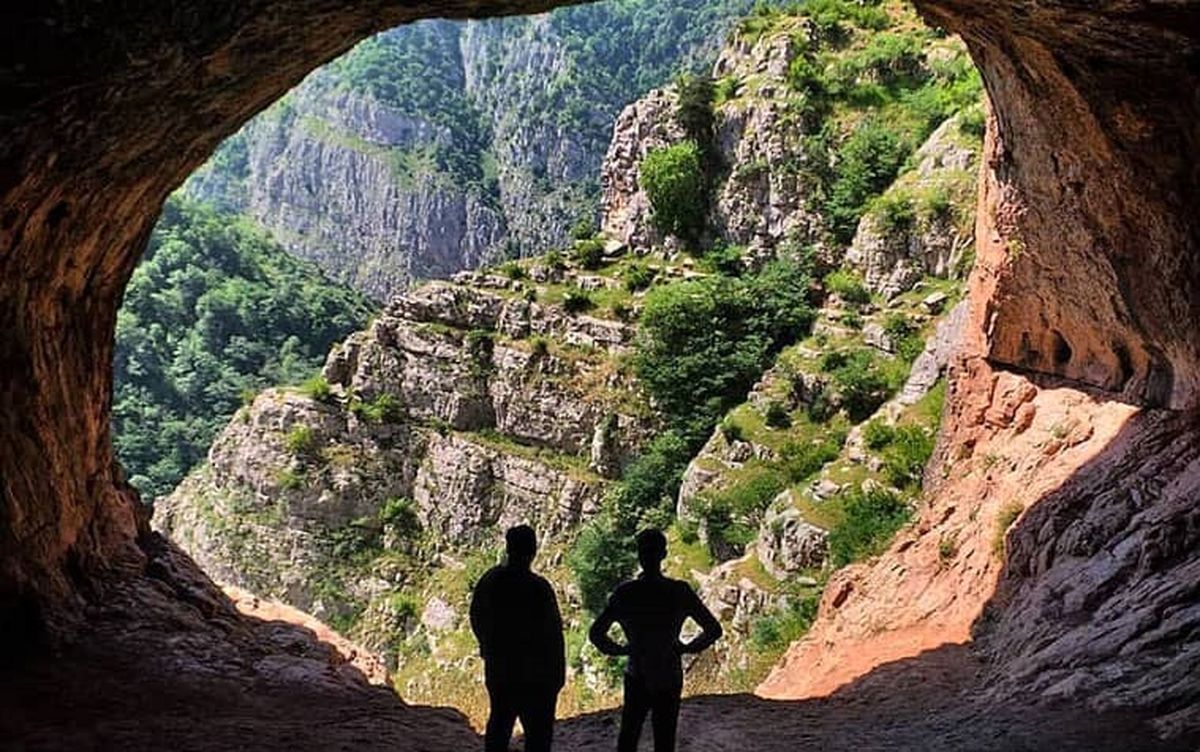جاهای دیدنی گیلان؛ غار دربند رشی