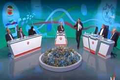 لحظه درگیری در میزگرد دکتر پزشکیان در پخش زنده + فیلم