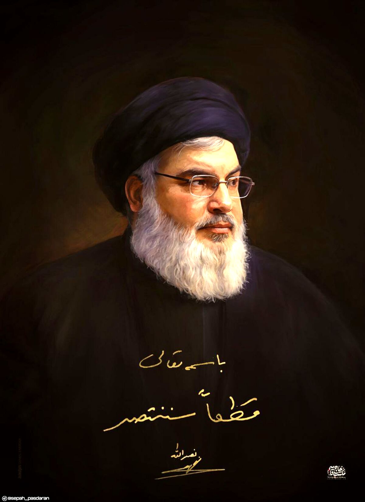 هنرمندان برای سیدحسن نصرالله به سوگ نشستن+عکس