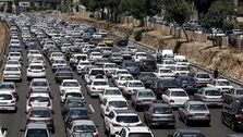 ترافیک وحشتناک در جاده هراز+ جزئیات بیشتر 