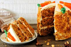 طرزتهیه و مواد لازم کیک هویج و گردو
