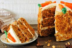 طرزتهیه و مواد لازم کیک هویج و گردو