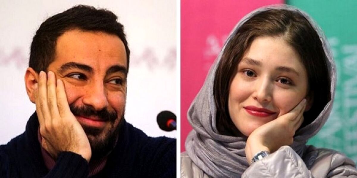 فیلم جنجالی/نوید محمدزاده عاشقانه دست فرشته حسینی را ناز می‌کند!+فیلم