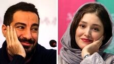 فیلم جنجالی/نوید محمدزاده عاشقانه دست فرشته حسینی را ناز می‌کند!+فیلم