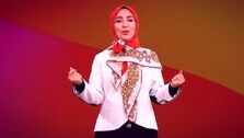 عکس لو رفته از تیپ و استایل عجیب ژیلا صادقی در خارج از ایران را ببینید 