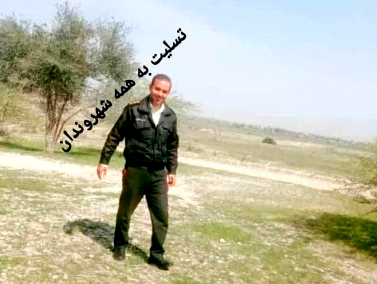 زنده زنده سوختن یک مامور پلیس با خانواده اش در تصادف زنجیره ای