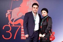 عکس دیده نشده از نیوشا ضیغمی و همسرش
