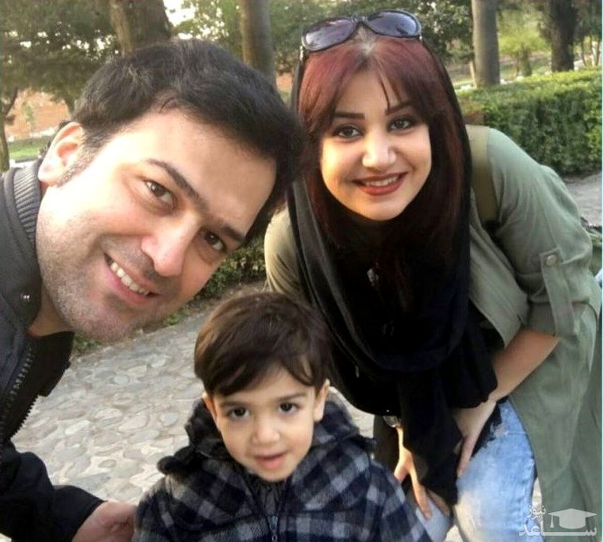 حامد آهنگی از همسرش رونمایی کرد +عکس پسرش