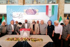 داریوش ارجمند و محسن افشانی پای صندوق رفتند