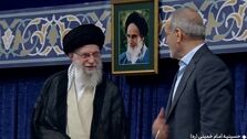 تنها لحظه نمایش سازهای موسیقی در مراسم تنفیذ