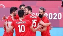 پیروزی یک طرفه والیبال ایران مقابل ونزوئلا
