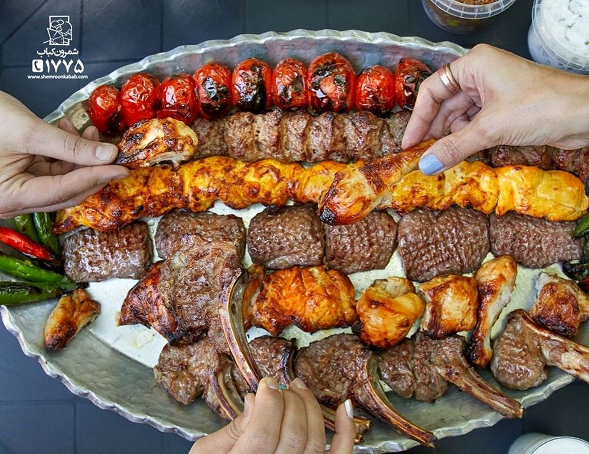 منوی رستوران شمرون کباب 