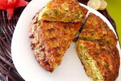 مواد لازم و طرز تهیه کوکو لوبیا سبز