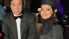 نفیسه روشن برای بار دوم ازدواج کرد! +عکس همسرش