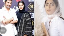 عکس لو رفته از شهاب حسینی و زن جدیدش در مهمانی مختلط | لباس ناجور زن جدید شهاب حسینی جنجالی شد