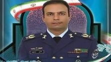 مراسم تشییع خلبان شهید امیر دریانوش در پایگاه هوایی اصفهان
